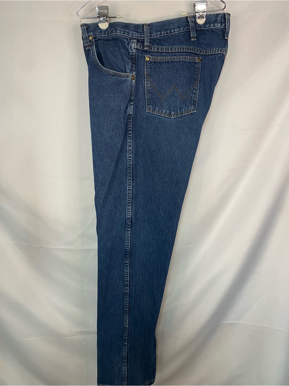 Wrangler Men's Regular Fit 47MWZ Dark Blue Straight-Leg Jeans 40x34